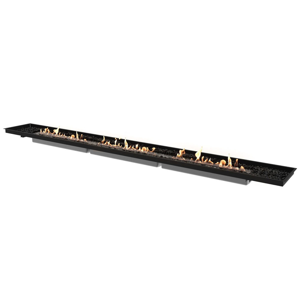Woodlark EcoSmart Fire Linear 130 clean-burning indoor and outdoor fireplace by Mad Design