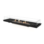 Woodlark EcoSmart Fire Linear 65 by Mad Design indoor and outdoor bioethanol fireplace