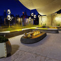 Woodlark Mad Design Linear 50 bioethanol fireplace with modern indoor and outdoor design