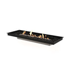 Woodlark Mad Design Linear 50 bioethanol fireplace with modern indoor and outdoor design