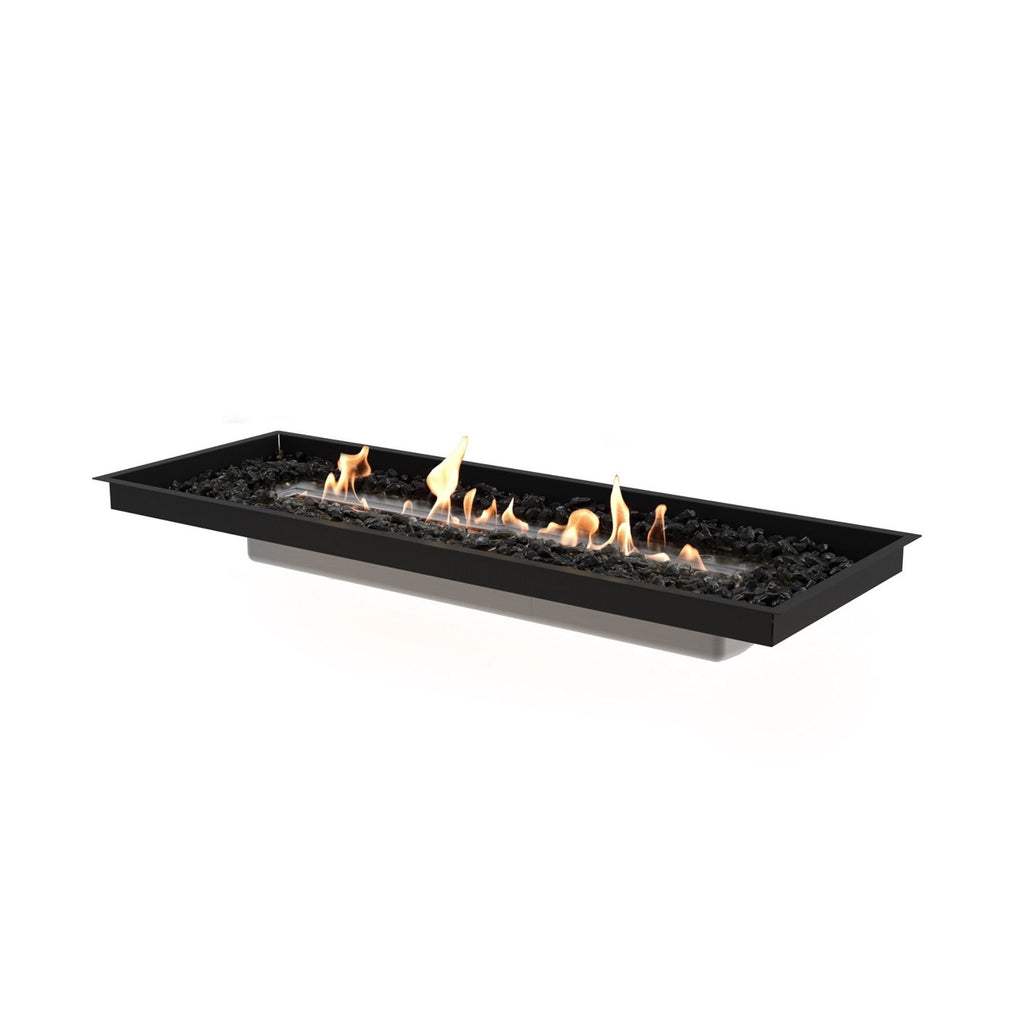 Woodlark Mad Design Linear 50 bioethanol fireplace with modern indoor and outdoor design