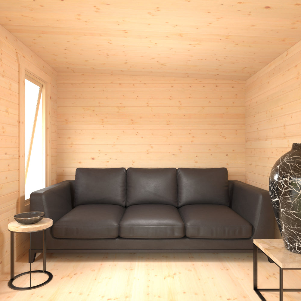 Lulworth 44mm Log Cabin 16x10 Interior