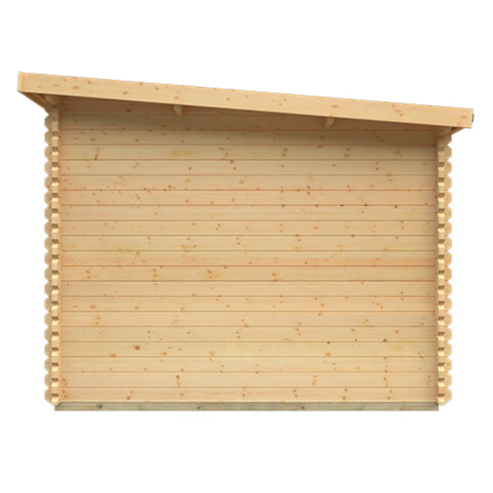 Lulworth 44mm Log Cabin Pent Roof Profile