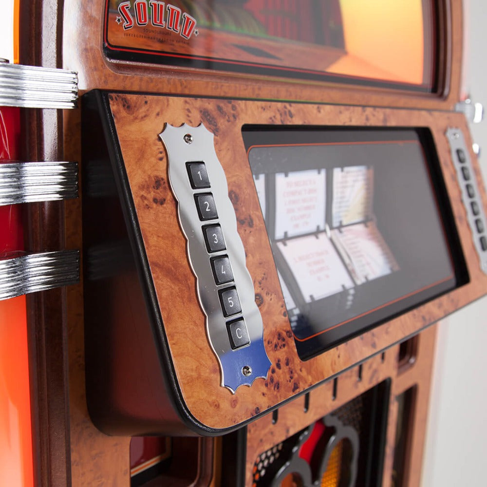 Sound Leisure Dome Top Vinyl Jukebox Controls View