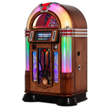 Sound Leisure Dome Top Vinyl Jukebox Manhattan Front Side View