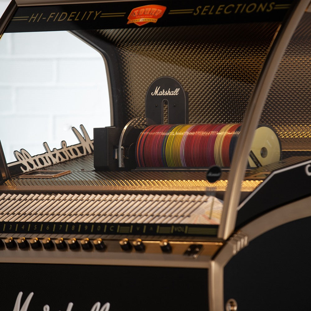 Sound Leisure Marshall Rocket Jukebox CD Close up View