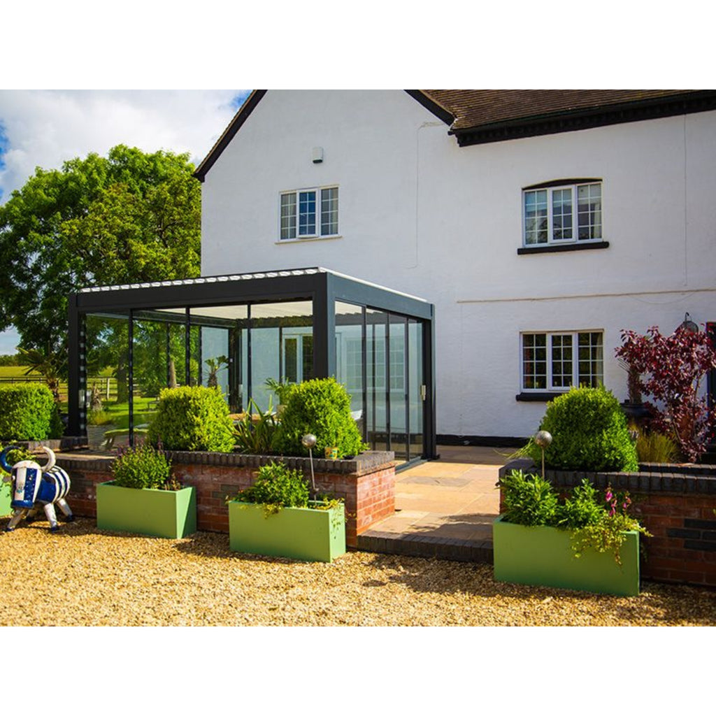 Mirage Motorised Bioclimatic Pergola - (3m x 3m, 4m x 3m, 5m x 3m, 4m x 4m, 5m x 4m, 6m x 4m, 8m x 4m)