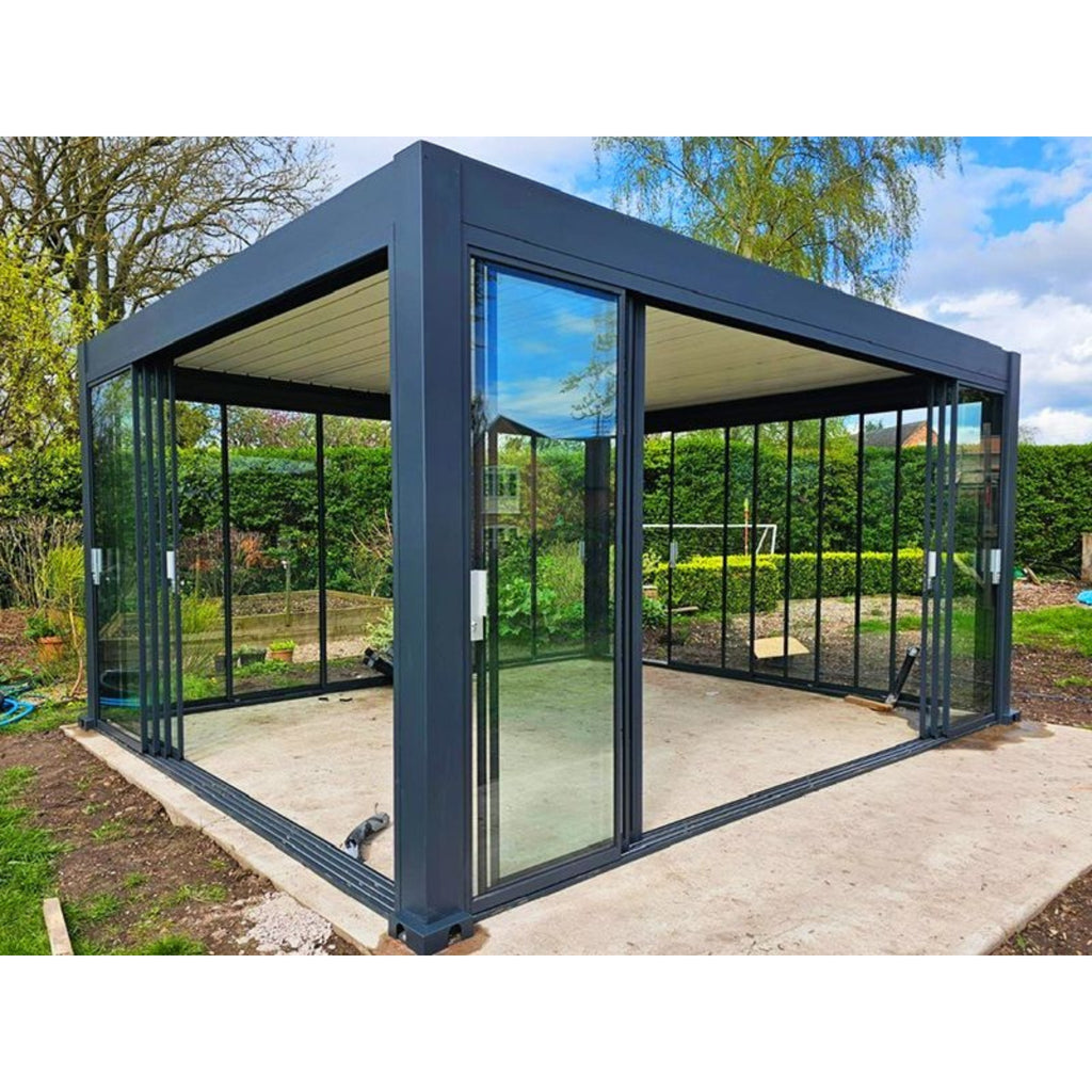 Mirage Motorised Bioclimatic Pergola - (3m x 3m, 4m x 3m, 5m x 3m, 4m x 4m, 5m x 4m, 6m x 4m, 8m x 4m)