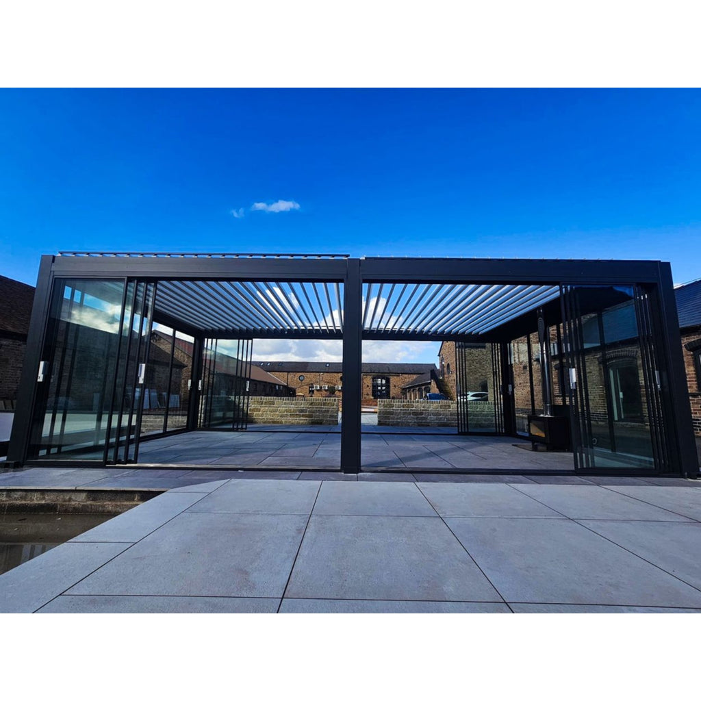 Mirage Motorised Bioclimatic Pergola - (3m x 3m, 4m x 3m, 5m x 3m, 4m x 4m, 5m x 4m, 6m x 4m, 8m x 4m)