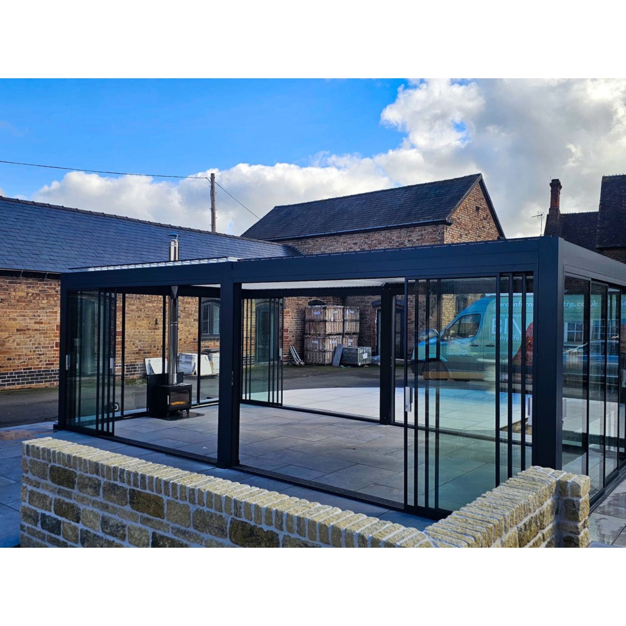 Mirage Motorised Bioclimatic Pergola - (3m x 3m, 4m x 3m, 5m x 3m, 4m x 4m, 5m x 4m, 6m x 4m, 8m x 4m)