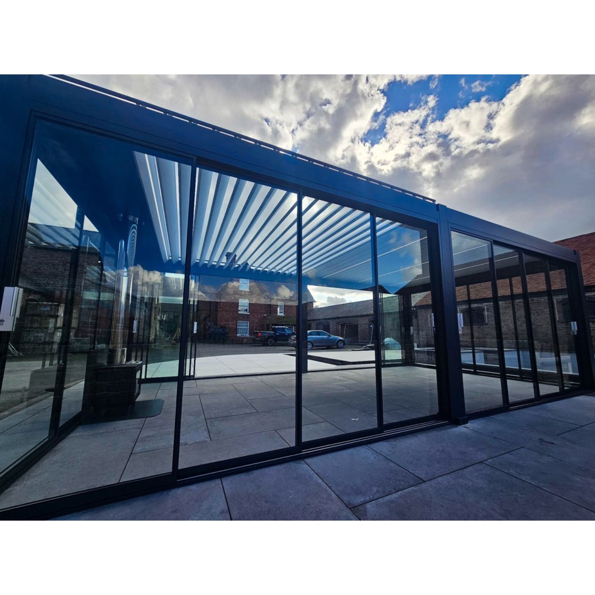 Mirage Motorised Bioclimatic Pergola - (3m x 3m, 4m x 3m, 5m x 3m, 4m x 4m, 5m x 4m, 6m x 4m, 8m x 4m)