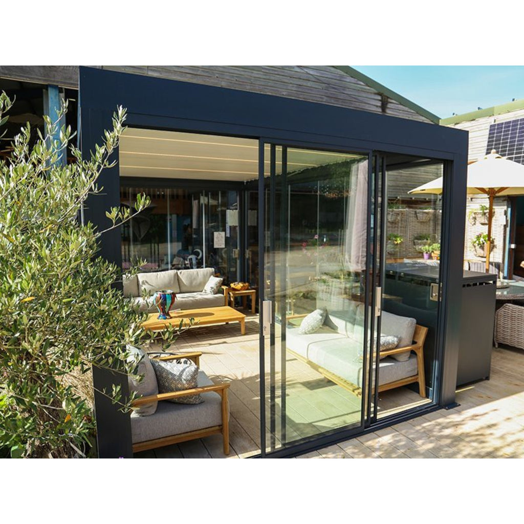 Mirage Motorised Bioclimatic Pergola - (3m x 3m, 4m x 3m, 5m x 3m, 4m x 4m, 5m x 4m, 6m x 4m, 8m x 4m)