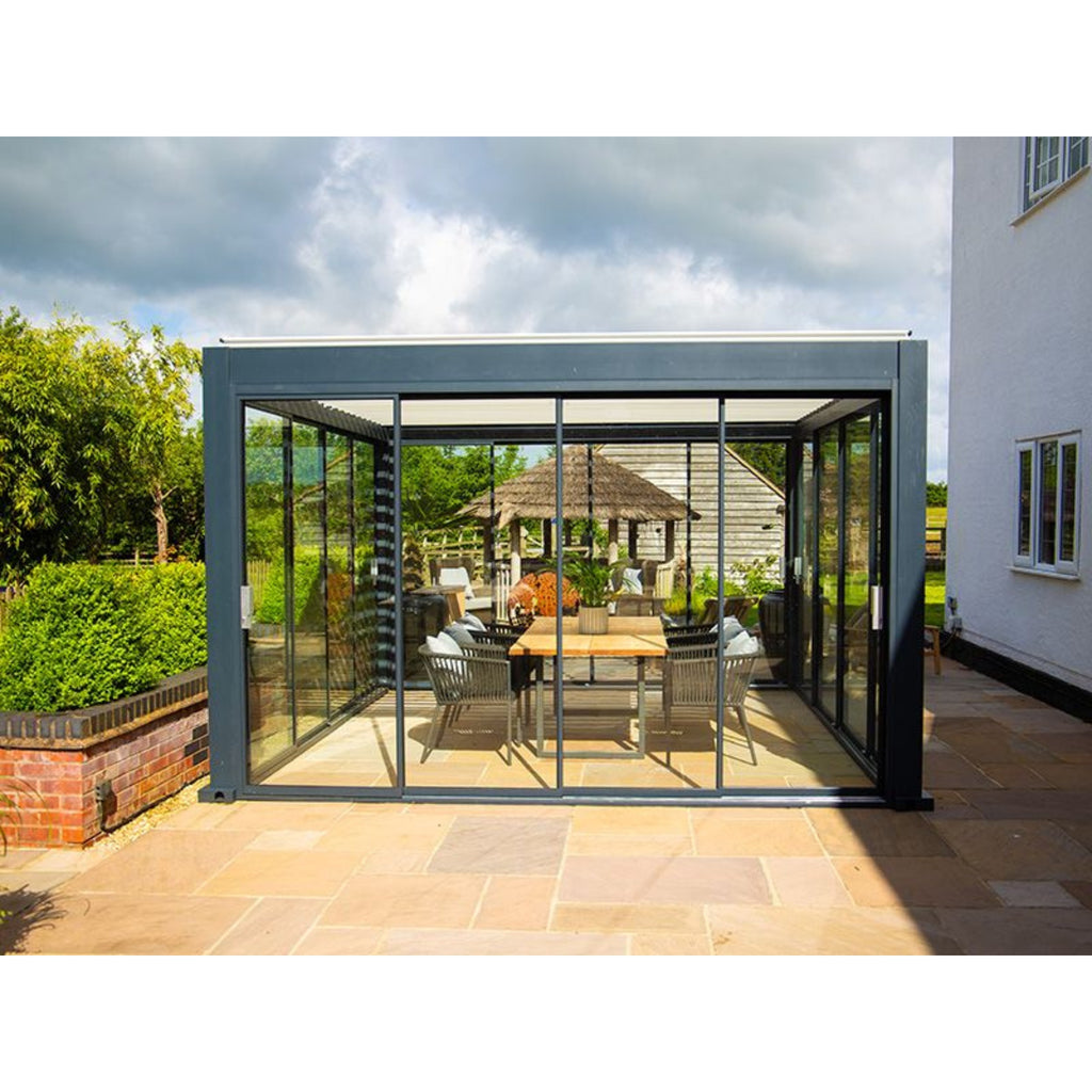 Mirage Motorised Bioclimatic Pergola - (3m x 3m, 4m x 3m, 5m x 3m, 4m x 4m, 5m x 4m, 6m x 4m, 8m x 4m)