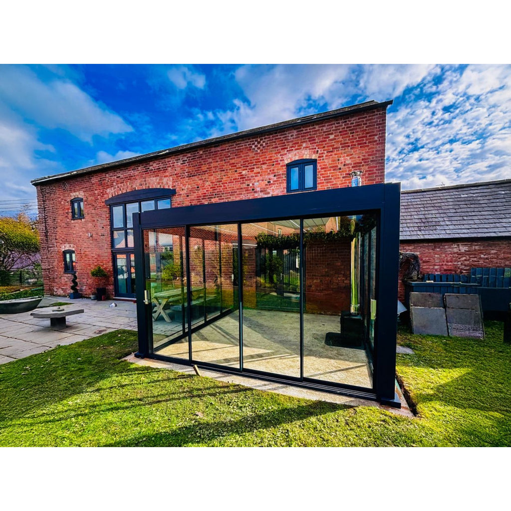 Mirage Motorised Bioclimatic Pergola - (3m x 3m, 4m x 3m, 5m x 3m, 4m x 4m, 5m x 4m, 6m x 4m, 8m x 4m)