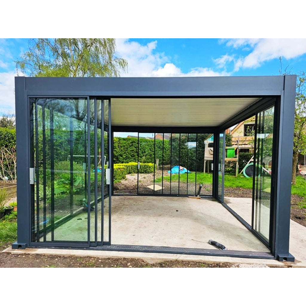 Mirage Motorised Bioclimatic Pergola - (3m x 3m, 4m x 3m, 5m x 3m, 4m x 4m, 5m x 4m, 6m x 4m, 8m x 4m)