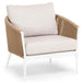 Moon Lounge Armchair White / Ivory