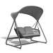 Moon Two Seater Swing Seat Charcoal / Grey