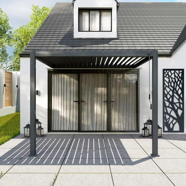 Nova Titan Pergola 3x3 Grey