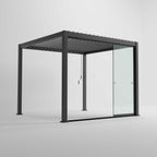Nova Titan Pergola Glass Sliding Doors Side Panel