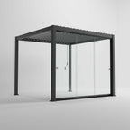 Nova Titan Pergola Glass Sliding Doors Side Panel