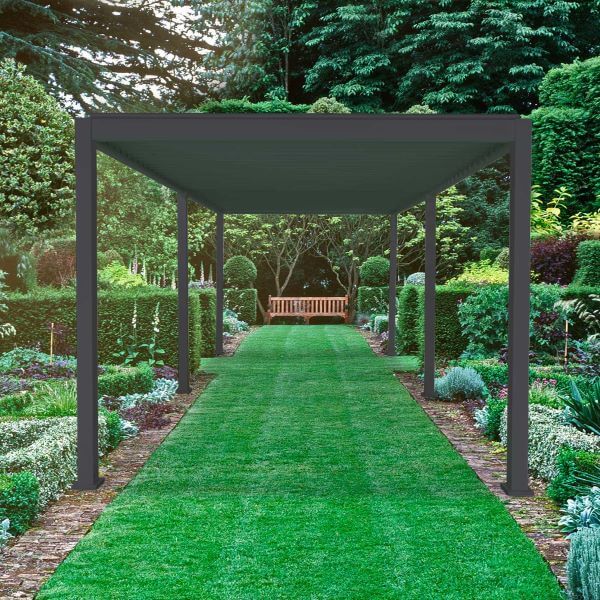 Nova Titan Pergola 6m Grey