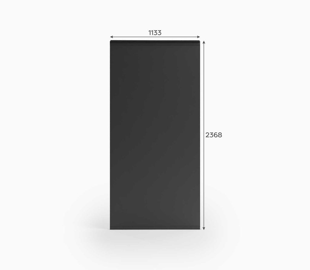 Nova Titan Pergola Solid Insulated Side Panel