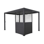 Nova Titan Pergola Solid Wall with Adjustable Louvres Side Panel