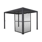 Nova Titan Pergola Solid Wall with Adjustable Louvres Side Panel