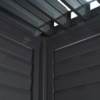 Nova Titan Pergola Solid Wall with Adjustable Louvres Side Panel