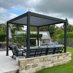 Nova Titan Plus Motorised Aluminium Pergola 3m x 3m Open Roof