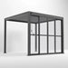 Nova Titan Transparent French Sliding Door System 3m - Front Side View Closed Door