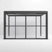 Nova Titan Transparent French Sliding Door System 4m - Front View Closed Door