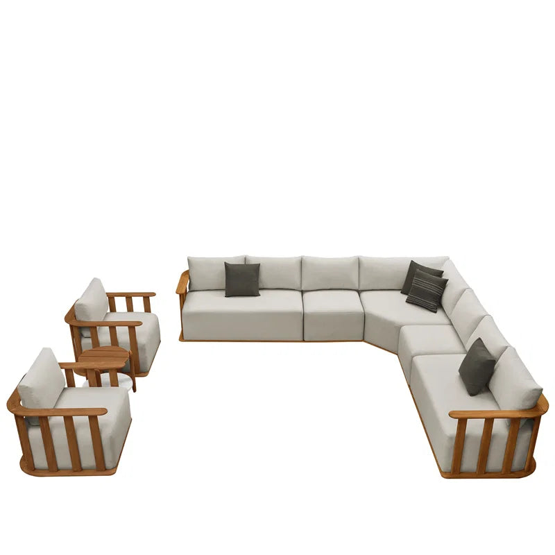 Westminster Pallisad Sofa Set: Corner Sofa Set