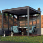 Remanso Vented Side Panels 1.3m wide (2 per 3m side) - with Dining Table