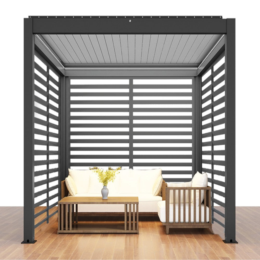 Remanso Vented Side Panels 1.3m wide (2 per 3m side) - with Sofa Set