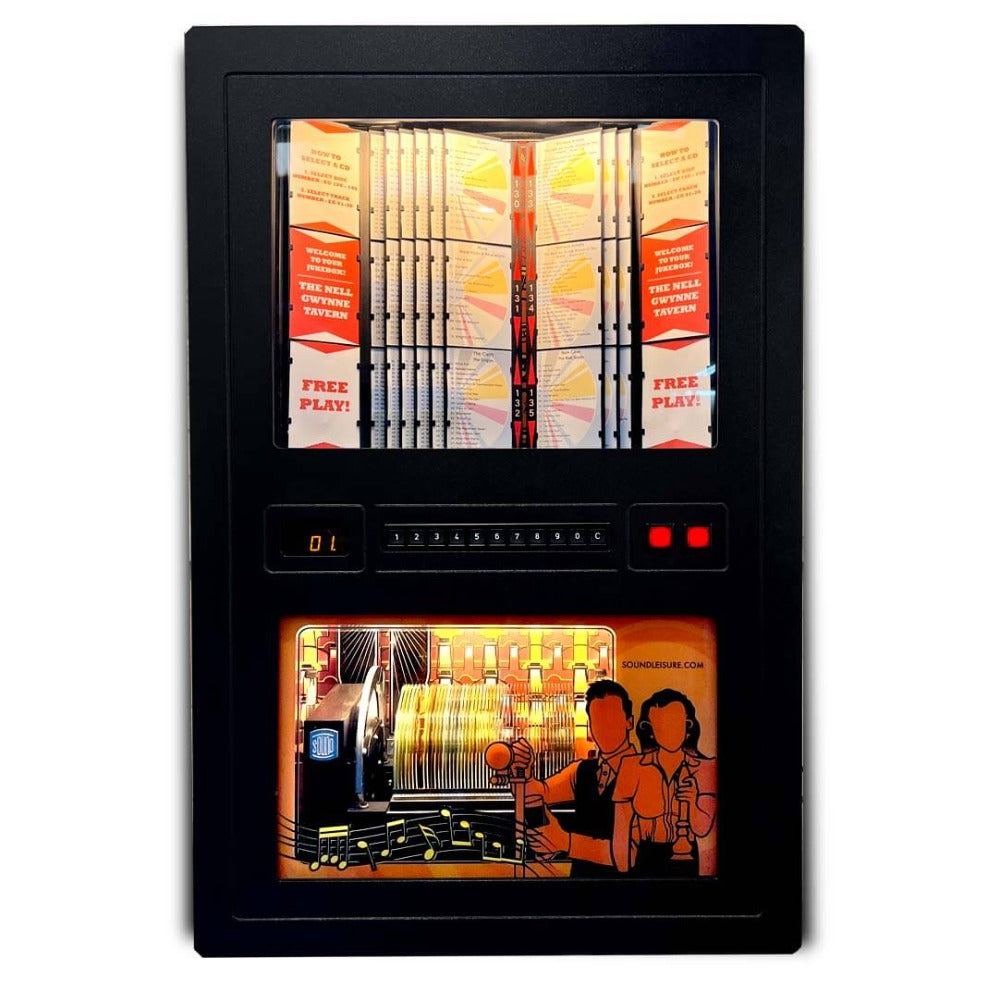 Remix-50 CD Wallbox Amber Front View