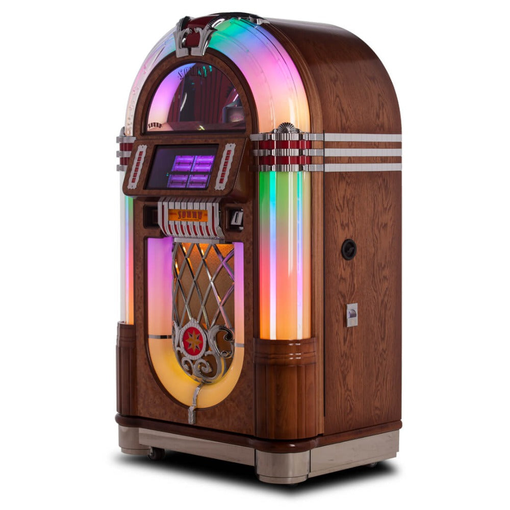 Sound Leisure Dome Top Vinyl Jukebox Front Side View