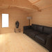Sherborne 44mm Log Cabin 16x12 Interior