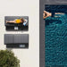 The Arabian Lounger - Aluminium Frame Sun Lounger - Woman relaxing on the lounger, man on the pool