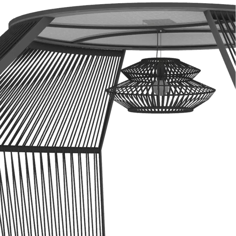 Westminster Atmosphere Pod - Charcoal / Graphite Details Top View