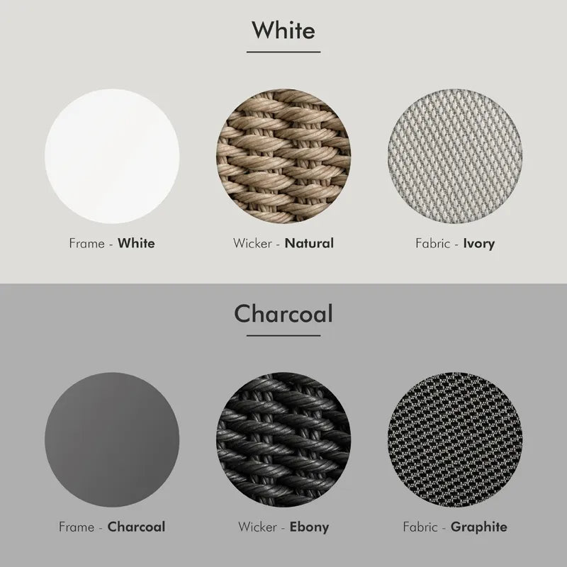 Westminster Atmosphere Pod - Wicker Colours and Finishes