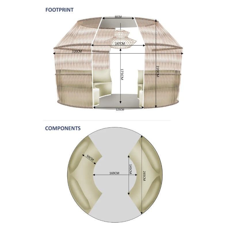 Westminster Atmosphere Pod - Without Table Dimensions