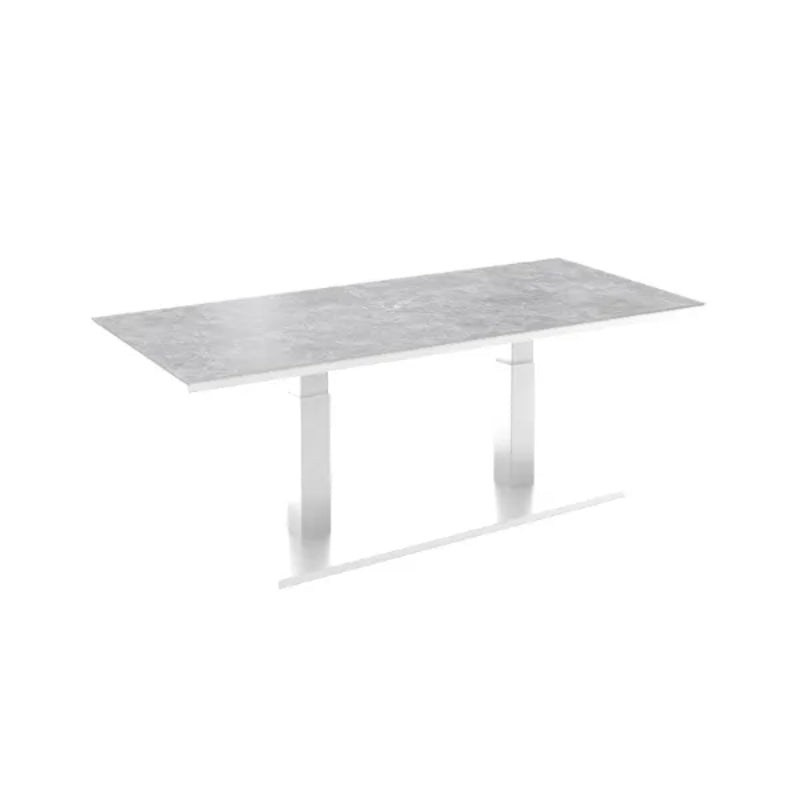 Westminster Matrix - Square 200cm x 90cm Table White / Stone Phoenix Table