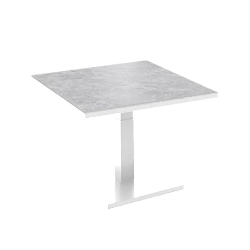 Westminster Matrix - Square 90cm x 90cm Table  White / Stone Rising Table