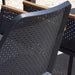 Westminster Matrix Armchair Details Closeup - Charcoal / Slate