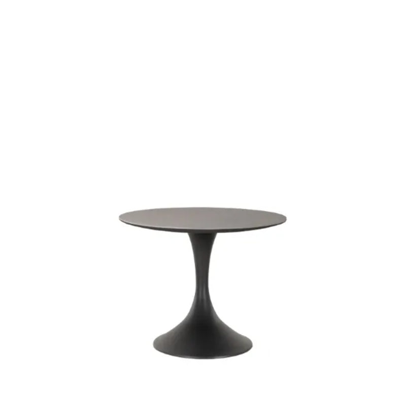 Westminster Matrix Dining Set - Round 90cm Sphere Table Charcoal / Grey