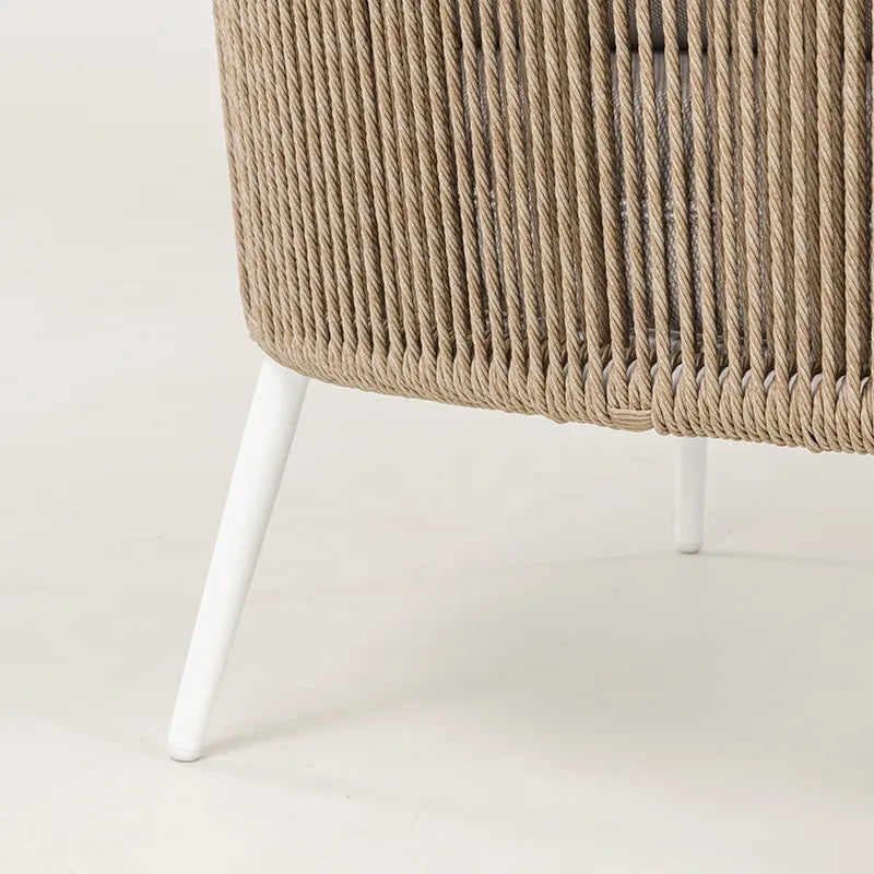 Westminster Moon Armchair White / Ivory Colour Details, Back view