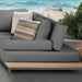 Westminster Motion Fabric Left and Right Sofa - Charcoal / Graphite Lifestyle Image