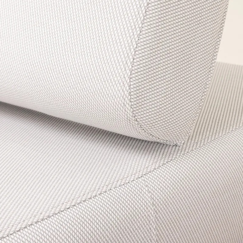 Westminster Motion Fabric Left and Right Sofa White / Ivory Colour Details Close-up View