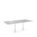 Westminster Phoenix Table 200cm x 90cm White / Stone, Studio Image